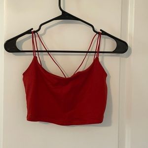 windsor crop tank top